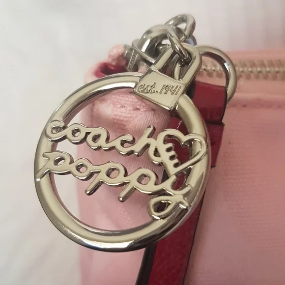 Vintage Coach Poppy Pink Floral Tote - Picture 5 of 12